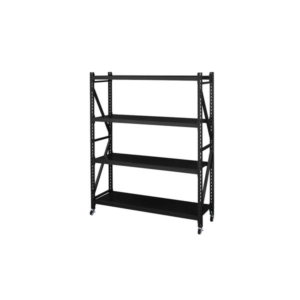 スチールラック 収納棚 3段 キャスター付き スチール ボルトレスラック リビング 店舗