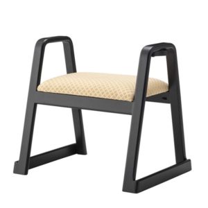 スツール 幅56cm 取っ手付き 木製 移動簡単 リビング 座敷 和室 来客 店舗