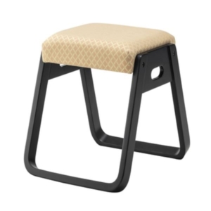 スタッ スツール オットマン 幅38cm 4脚セット 木製 リビング 座敷 和室 客室 応接 店舗 冠婚葬祭