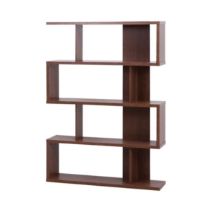 収納棚 オープンラック 約幅120cm 4段 ミディアム 横置き可 型 ディスプレイシェルフ 本棚 リビング ダイニング 代引不可