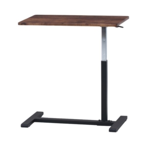 昇降式テーブル サイドテーブル コの字型 キャスター付き スチール ナビア リビング ベッドルーム ソファーサイド 代引不可