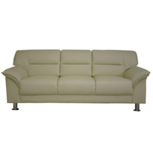 シンプル リビングソファー 幅171cm 木製 スチール製脚付き 合皮張地 ダイニング 店舗 お店 代引不可