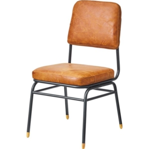 ダイニングチェア パーソナルチェア 2脚セット 本革 スチール リビング 在宅ワーク 店舗 インテリア家具