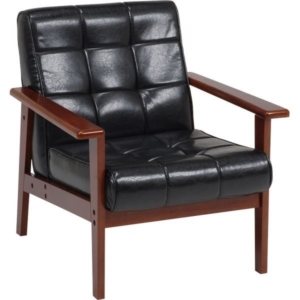 パーソナルチェア 約幅68cm 木製 脚付き 肘付き スチール リビング ダイニング 在宅ワーク 代引不可