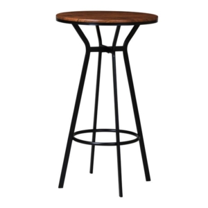 ハイテーブル/カウンターテーブル mm スチールフレーム リビング 店舗 組立品 代引不可