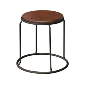 スツール 幅415mm ダーク スチール 完成品 1脚販売 リビング ダイニング 在宅ワーク 代引不可