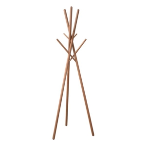 ハンガーラック 衣類収納 木製 ポールハンガー 組立品 寝室 ベッドルーム リビング 玄関 インテリア家具