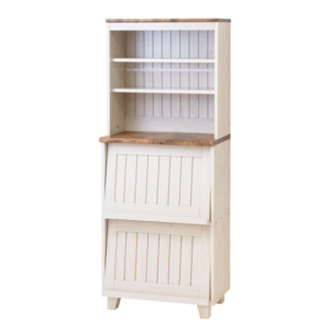 カントリー フラップキャビネット W60 D40(43.5) H151cm 組立品 代引不可