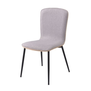 ダイニングチェア パーソナルチェア スチール クッション コットン メイソン 組立品 リビング 在宅ワーク