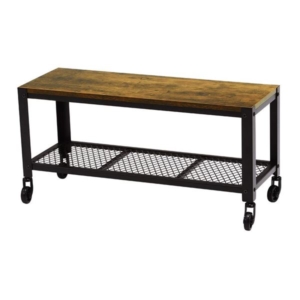 テレビ台 テレビボード 約 スチールフレーム キャスター付き 棚付き 組立品 リビング ダイニング 代引不可