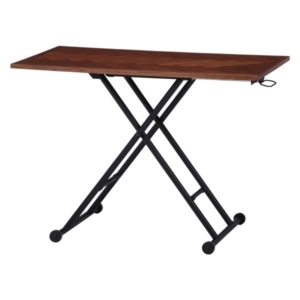 昇降式テーブル センターテーブル ~1150 奥行550 高さ120~700mm キャスター付き リビング 代引不可