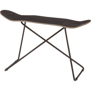 スツール 幅81cm スケートボード型 木製 スチール リビング ダイニング インテリア家具