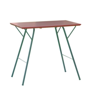 折りたたみテーブル ダーク 日本製 木製 スチール トラススクエアテーブル リビング ダイニング 代引不可