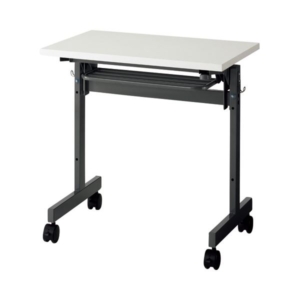 アール・エフ・ヤマカワ フォールディングテーブル 1人用 幅700 奥行450mm HFT-0745W-4WH 1台 組立品