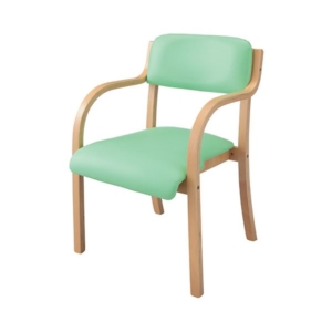 ホームスタイリング スタッチェアー カーム ビニールレザー SCC-GN-NA 1脚 組立品