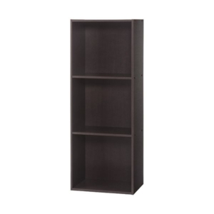 （まとめ）不二貿易 カラーボックス 3段 A4対応 mm 96571 1台 組立品 3セット