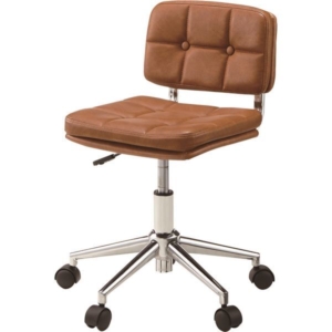 パーソナルチェア デスクチェア キャスター 昇降式 スチール ソフトレザー 合皮 リビング 在宅ワーク