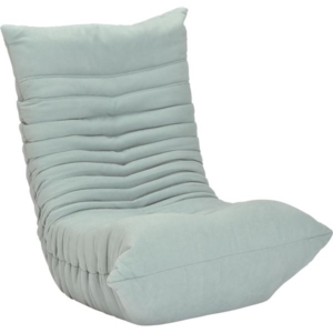 ソファ リクライニングソファー 座椅子 幅77cm ファブリック スチール ウレタン エメラルド EM 完成品 代引不可