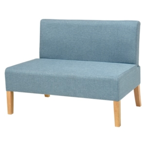 ダイニング ソファー 2P 約幅105cm 木製 脚付き 組立品 リビング 在宅ワーク 代引不可