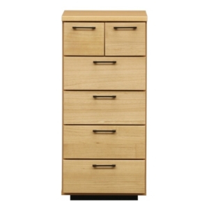 チェスト タンス 5段 日本製 木製 桐材 オイル塗装仕上げ ベッドルーム 寝室 リビング 完成品