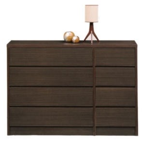 ローチェスト タンス 日本製 レール付き 引き出し収納 ベッドルーム 寝室 リビング 完成品