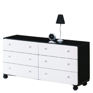 ローチェスト タンス 3段 ホワイト 日本製 キャスター付き ベッドルーム 寝室 リビング 完成品