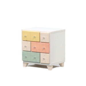 チェスト タンス 3段 マルチカラー 日本製 木製 パイン材 子供部屋 ベッドルーム 寝室 リビング 完成品
