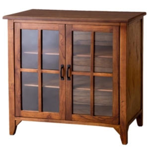 キャビネット 収納棚 幅80cm P-318 木製 脚付き 強化ガラス ティンバー 完成品 リビング ダイニング インテリア家具