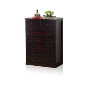 チェスト タンス 7段 奥行34 高さ92.8cm 木製 桐 たんす 防虫 防カビ効果 軽量 耐熱性 完成品 リビング ベッドルーム
