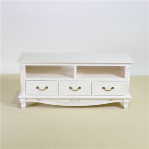 ローボード テレビ台 約幅112 奥行40 高さ50.5cm 木製 引き出し 配線穴 脚付き 完成品 リビング ダイニング 代引不可