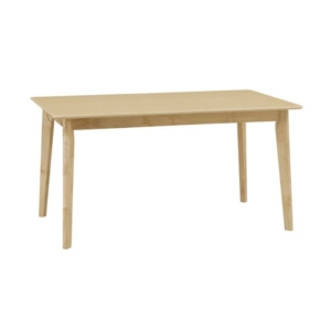 ダイニングテーブル リビングテーブル 約135cm 木製 NA 組立品 代引不可