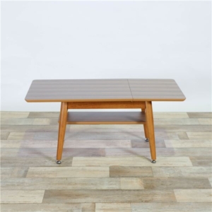 エクステンションテーブル ローテーブル 幅約60～90 奥行45 高さ40cm 伸長式 棚付き 組立品 リビング ダイニング 代引不可