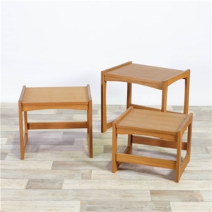 サイドテーブル S：約幅43.1cm M：約幅48.3cm ：約幅53.5cm ネストテーブル リビング ベッドルーム 寝室 代引不可