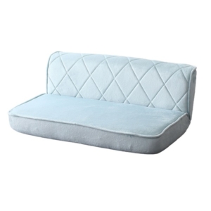 ローソファー 約99cm リクライニング スチールパイプ 日本製 大人かわいい ダイヤモンドソファ 完成品 リビング 代引不可