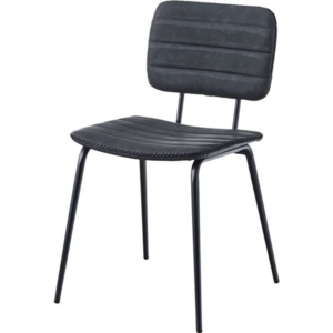 ダイニングチェア パーソナルチェア スチール ソフトレザー 完成品 リビング 在宅ワーク インテリア家具