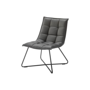 パーソナルチェア 約 座面高42cm スチール ソフトレザー 組立品 リビング ダイニング