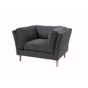 ソファー 約幅105 奥行85 高さ73 座面高45cm ダーク 木製フレーム 肘付き 完成品 リビング ダイニング 代引不可