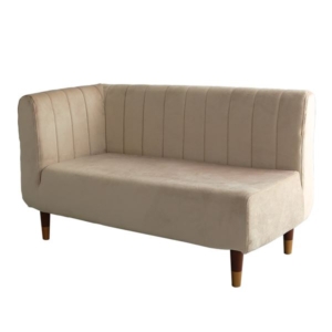 ソファー 約112 57.5 65cm ベージュ 日本製 大人かわいいインテリア 片肘ソファ 完成品 脚のみ組立て 代引不可