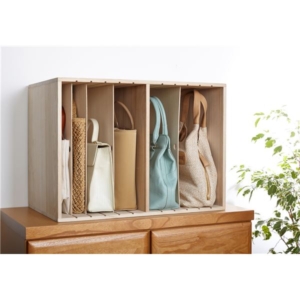 すっ桐 カバンハウス/バッグ収納棚 高さ43.5cm 木製 日本製 完成品