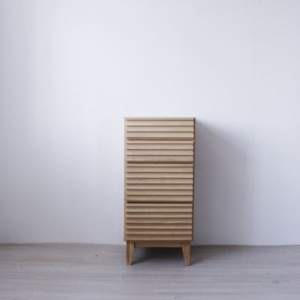 チェスト サイドボード 約 脚付き オープンレール付 引き出し収納 リビング ダイニング 代引不可