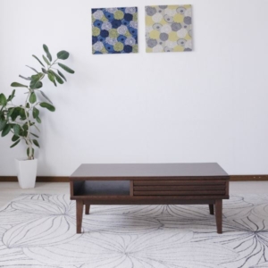 ローテーブル センターテーブル 約 アッシュ無垢 リビング ダイニング インテリア家具 代引不可