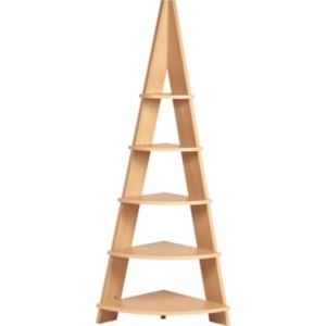 ラック 収納棚 高さ137cm 5段 木製 リビング ダイニング 店舗 お店 ショップ インテリア家具