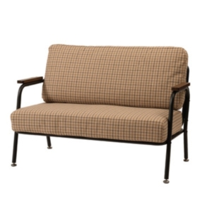 ソファ 約幅110cm 肘付き スチール ソファー リビング インテリア家具 生活家具 組立品