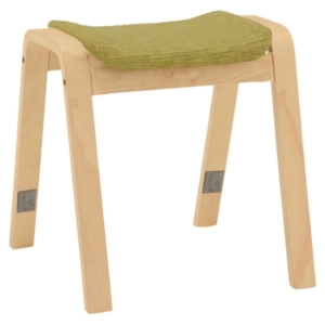 2個セット オットマン 約幅43.5 奥行43.5 高さ45.5cm グリーン スタッ スツール リビング ダイニング 代引不可