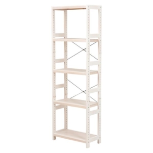 オープンラック 収納棚 5段 約 木製 組立品 リビング ダイニング ベッドルーム 代引不可