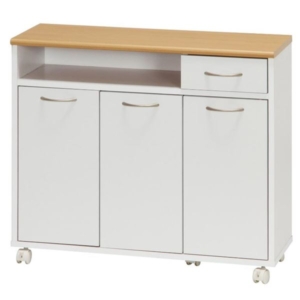 ミニキッチンカウンター KC-8073 組立式 代引不可