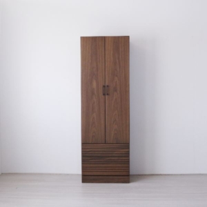 チェスト 約W600 D410 H1800mm ウォールナット 代引不可