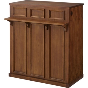 キッチンカウンター 3列タイプ 天然木 ミンディ 引き出し付き キッチン収納 収納家具 インテリア家具 組立品 代引不可