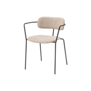 (まとめ) アームチェア スタッ可 組立品 2セット