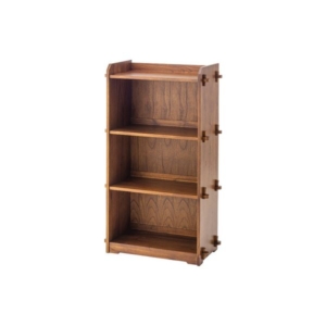 オープンラック 収納棚 3段 天然木 ミンディ シェルフ リビング ダイニング インテリア家具 収納家具 組立品